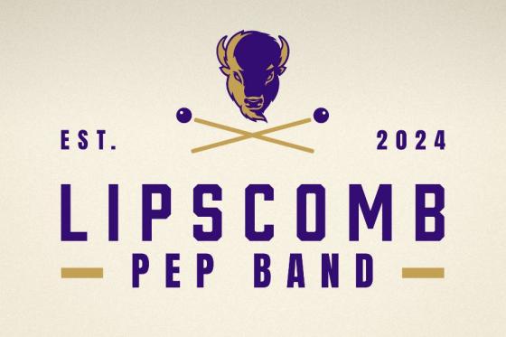 Lipscomb pep band logo